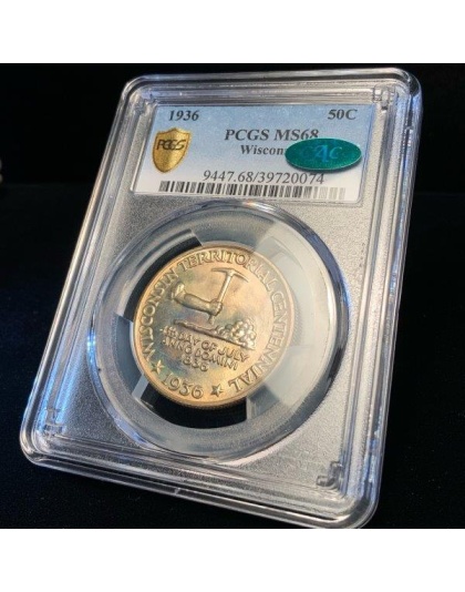 1936 Wisconsin MS68 CAC PCGS