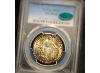 1936-D San Deigo MS67+ CAC PCGS