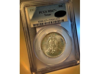 1937 Texas MS67+ CAC PCGS