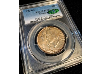 1939-S Arkansas MS67 CAC PCGS