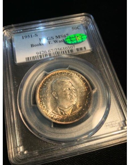 1951-S BTW MS67 CAC PCGS