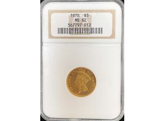 $3 Indian Princess MS-62