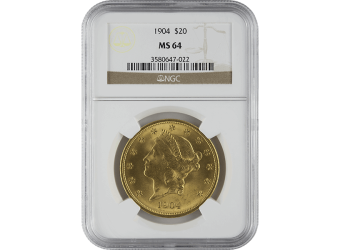 $20 Type III Liberty MS-64