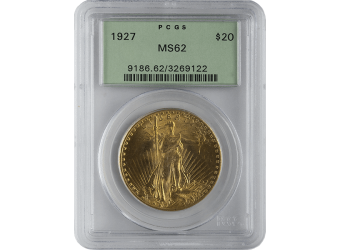 $20 Saint-Gaudens MS-62