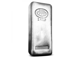 1 Kilo Generic Silver Bar - Our Choice of Bar Type &amp; Design
