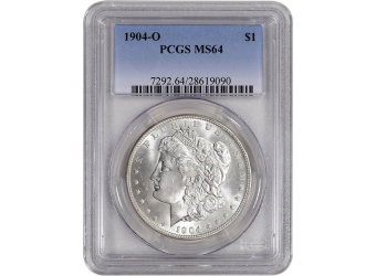 Pre-1921 Morgan Silver Dollar MS-64