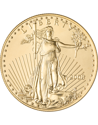 $50 Gold American Eagle Common Date