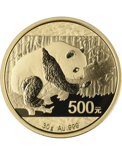 CHINESE GOLD 30 GRAM CHINESE GOLD PANDA (IN PLASTIC)