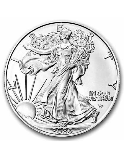 2026 1 oz American Silver Eagle BU