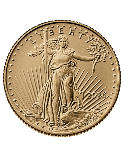 2026 1/10 oz American Gold Eagle BU Test